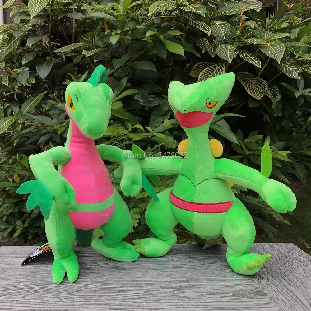 2Pcs Anime Grovyle Sceptile Plush Toy Juptile Jukain Cartoon Soft Stuffed Toys Doll Gift | Игрушки и хобби