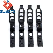 Linterna con correas para motocicleta, tiras de goma para carenado de faros de moto de cross, soporte de tiras para faros de Motocross de 30-43mm