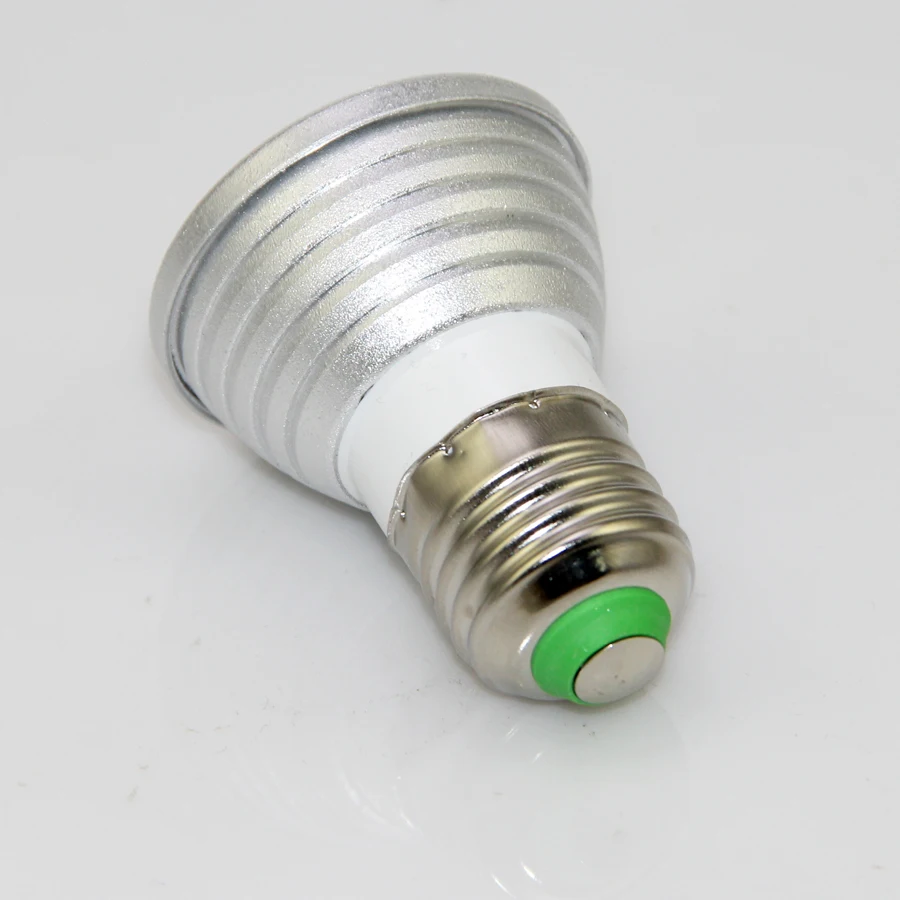 3 шт./лот Вт E27/E14/GU10/GU5.3/MR16 RGB RGBW Светодиодная лампа с точечным освещением 85 265 в для