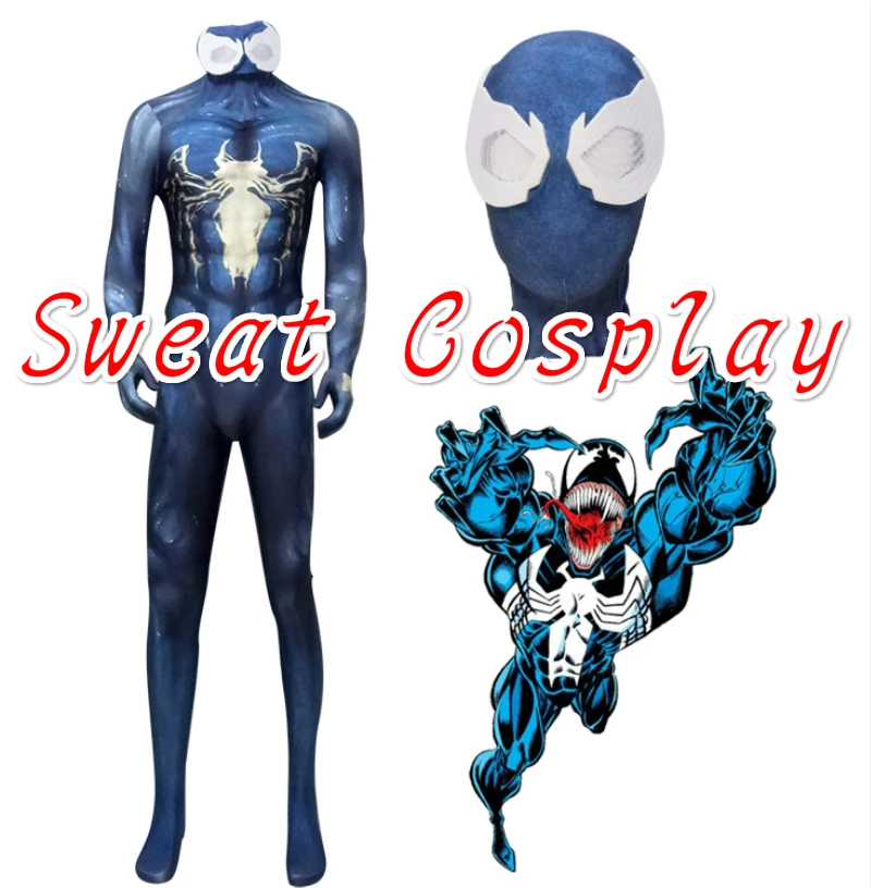 High Quality Venom Cosplay Costume For Halloween Venom Spiderman Suit