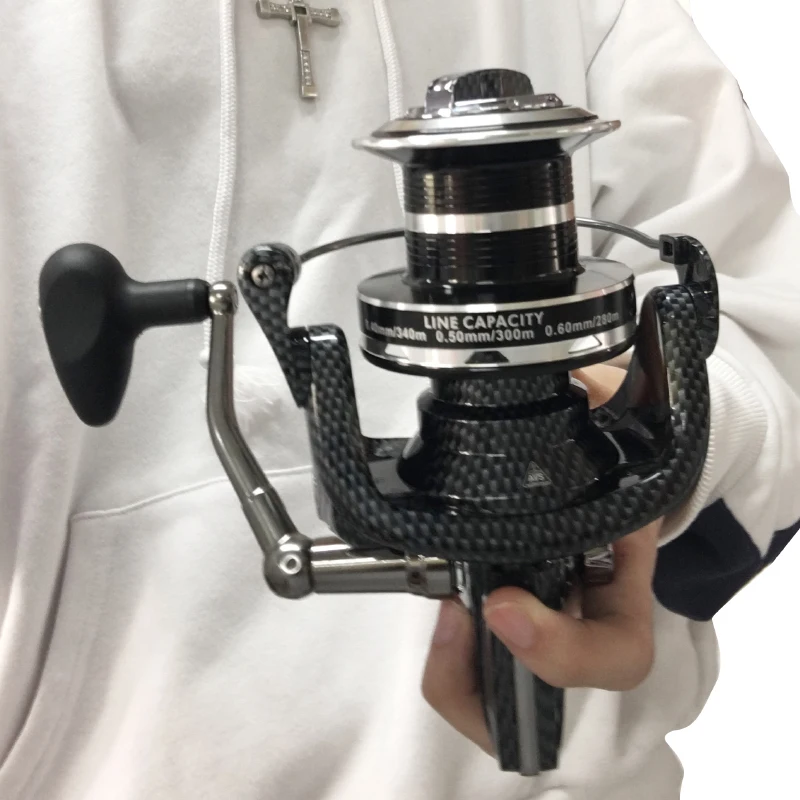 

FDDL 4000-10000 Size 12+1 Ball Bearings Big Trolling Fishing Reels Feeder Carp Metal Fishing Reel Carp pesca molinete Shimano