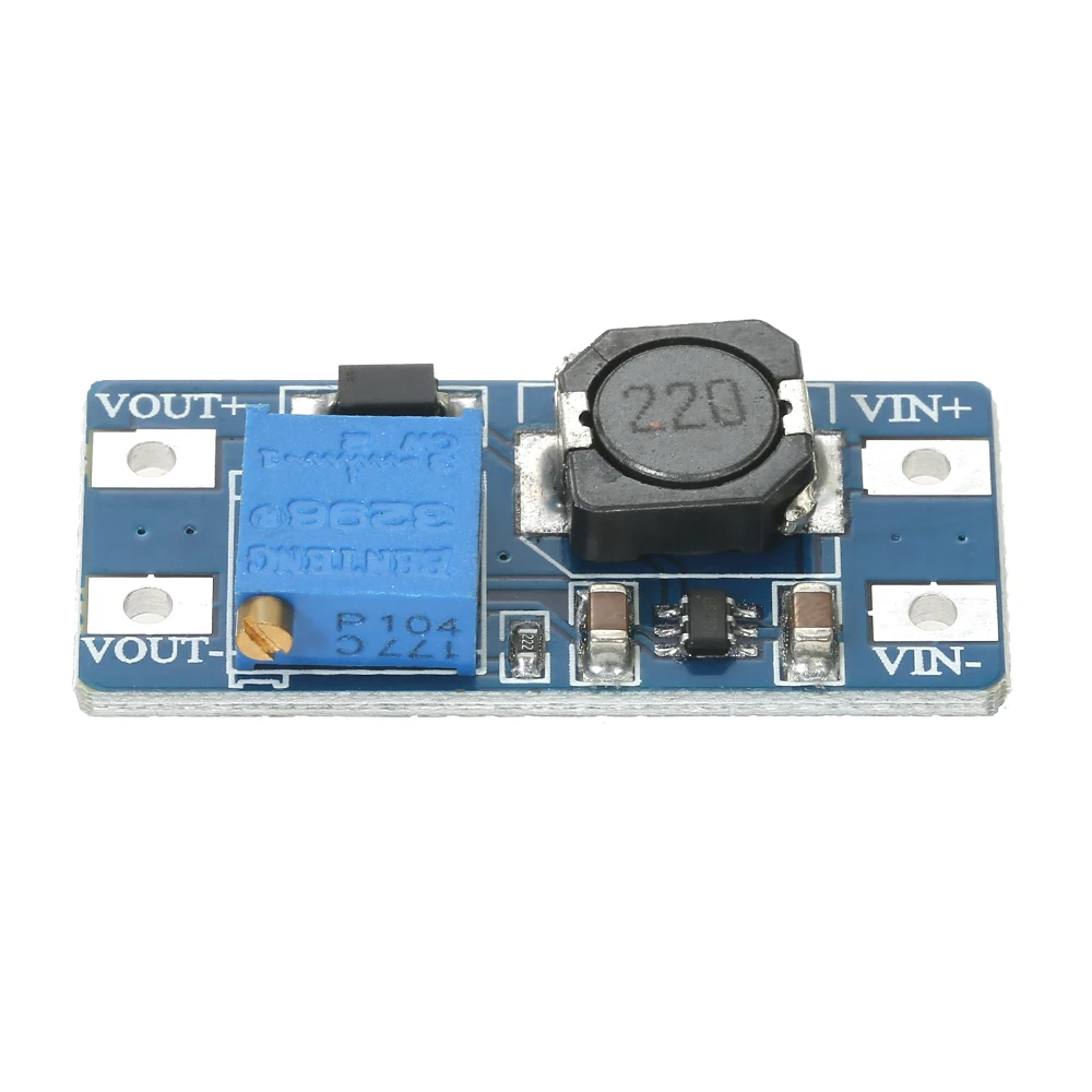 

5PCS MT3608 2A DC-DC Step Up Power Apply Module Booster Power Module 5V-28V for Arduino