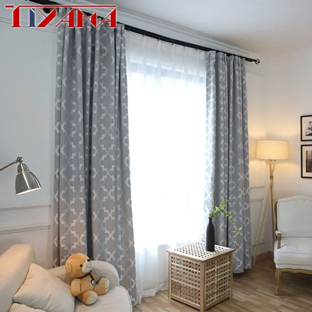 Best Offers Thermal Insulated Cotton Linen Grey Blackout Curtains For Living Room Modern Plaid Faux Plain Pink Cortinas For Bedroom AG030&2 Best Offers Thermal Insulated Cotton Linen Grey Blackout Curtains For Living Room Modern Plaid Faux Plain Pink Cortinas For Bedroom AG030&2