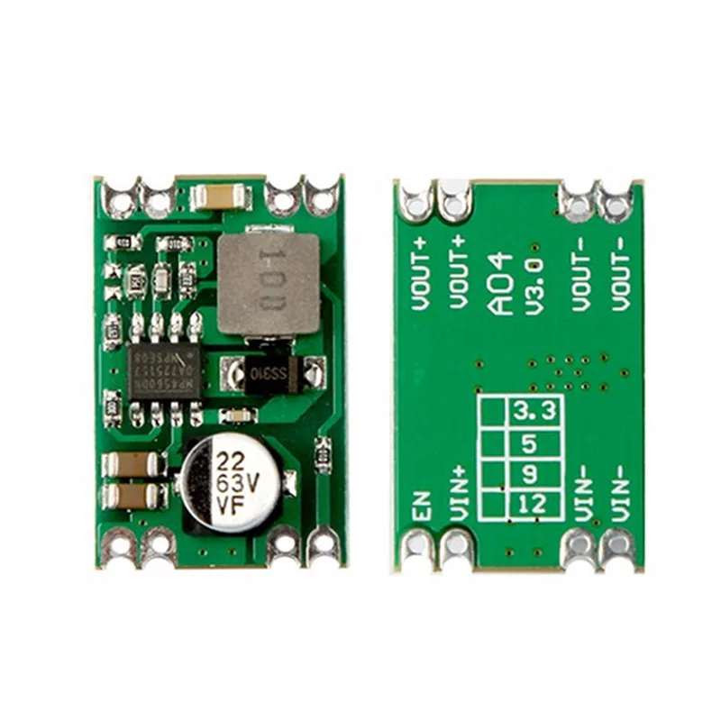 

DC DC Step Down Power Supply Module Buck Regulated Board 2A Input 8-55V Output 3.3V/5V/9V/12V A04 Electronic DIY PCB