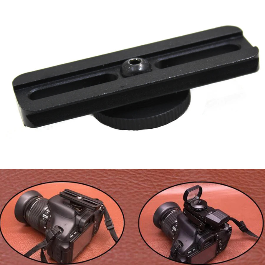 Aluminum 21mm rail Mount fit red dot sight scope Hot Shoe Adapter for C