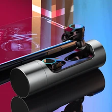 Спортивные Беспроводные наушники Bluetooth 5,0 наушники и кнопка отпечатка пальца Зарядка музыка наушники для iPhone7 8 samsung huawei