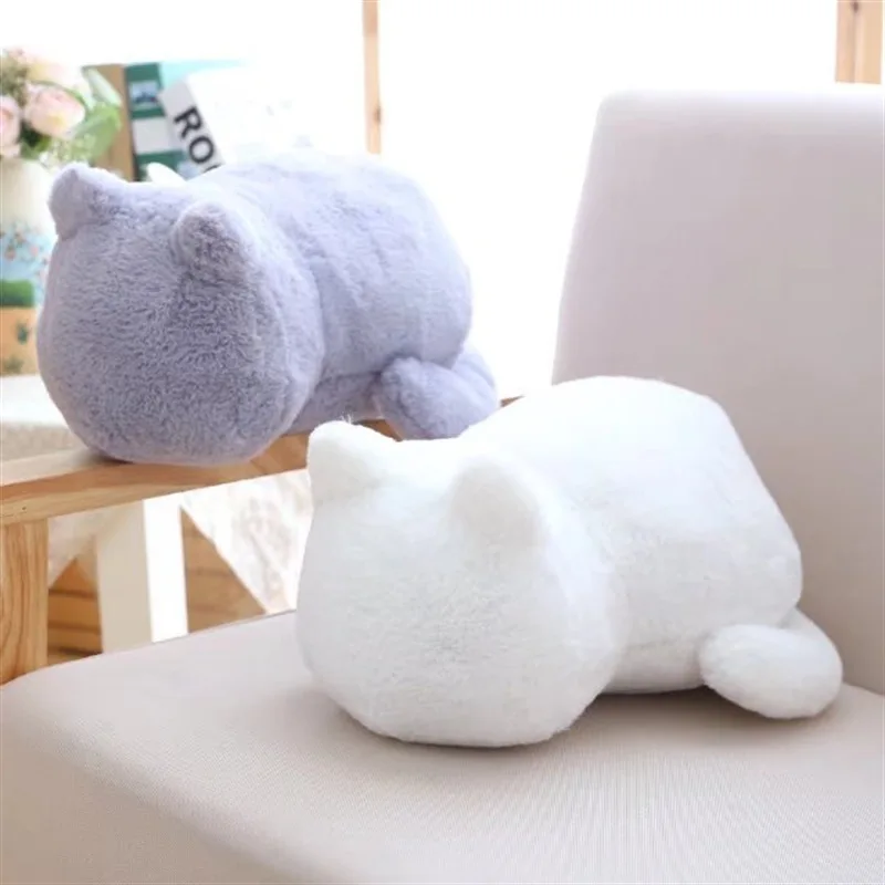 

Plush Cushions Pillow Cute Cartoon Cat Shape Back Shadow Cat Kawaii Filled Animal Pillow Toys Home Decor Chrismas Gifts