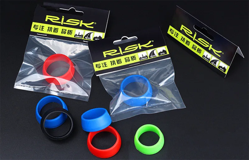 Fansport 8PCS Seatpost Ring Waterproof Dustproof Silicone Seatpost Ring Supplies