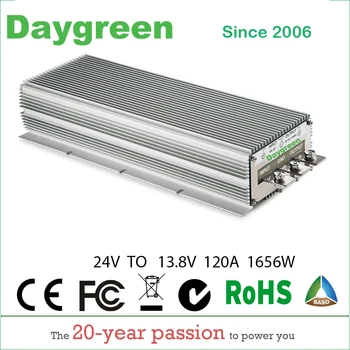 

24V to 13.8V 120AMP DC DC Car Step Down Converter Daygreen CE RoHS AU EU US