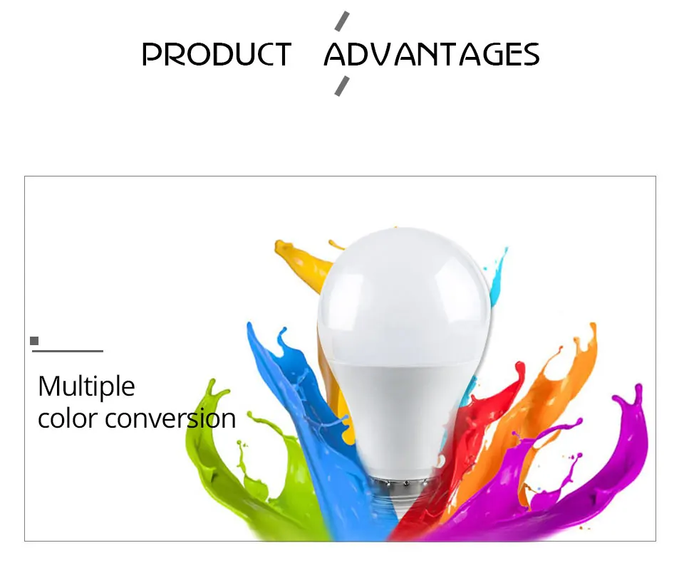 rgb led bulb lamp E27 (2)