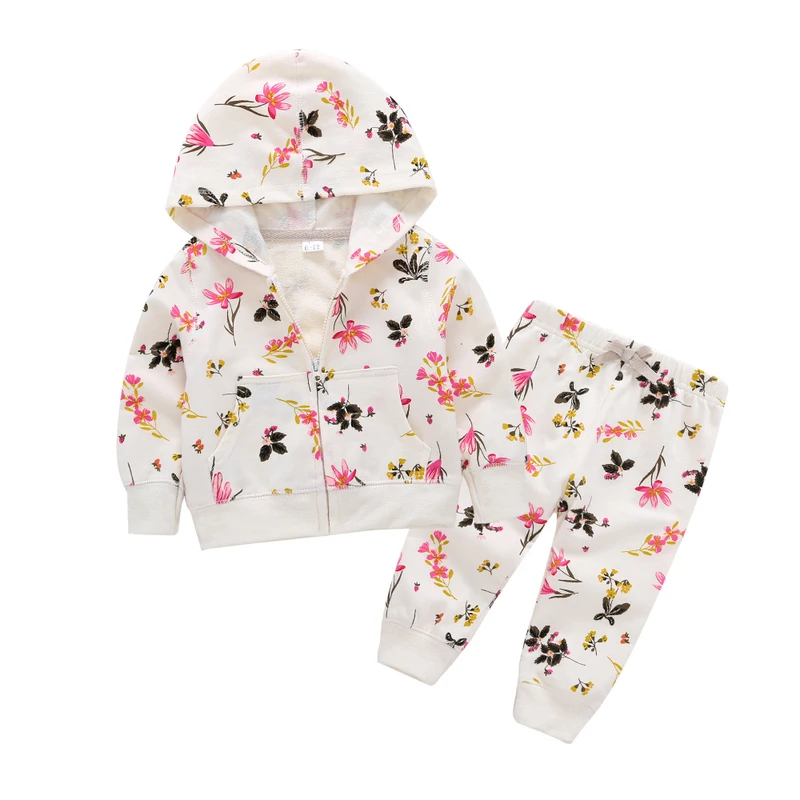 Baby Sale Real Active Cotton Unisex Full Clothes For Girls, Fall Dresses, 2018 Prints, Cartoons, Pants, 2 Dresses For Children