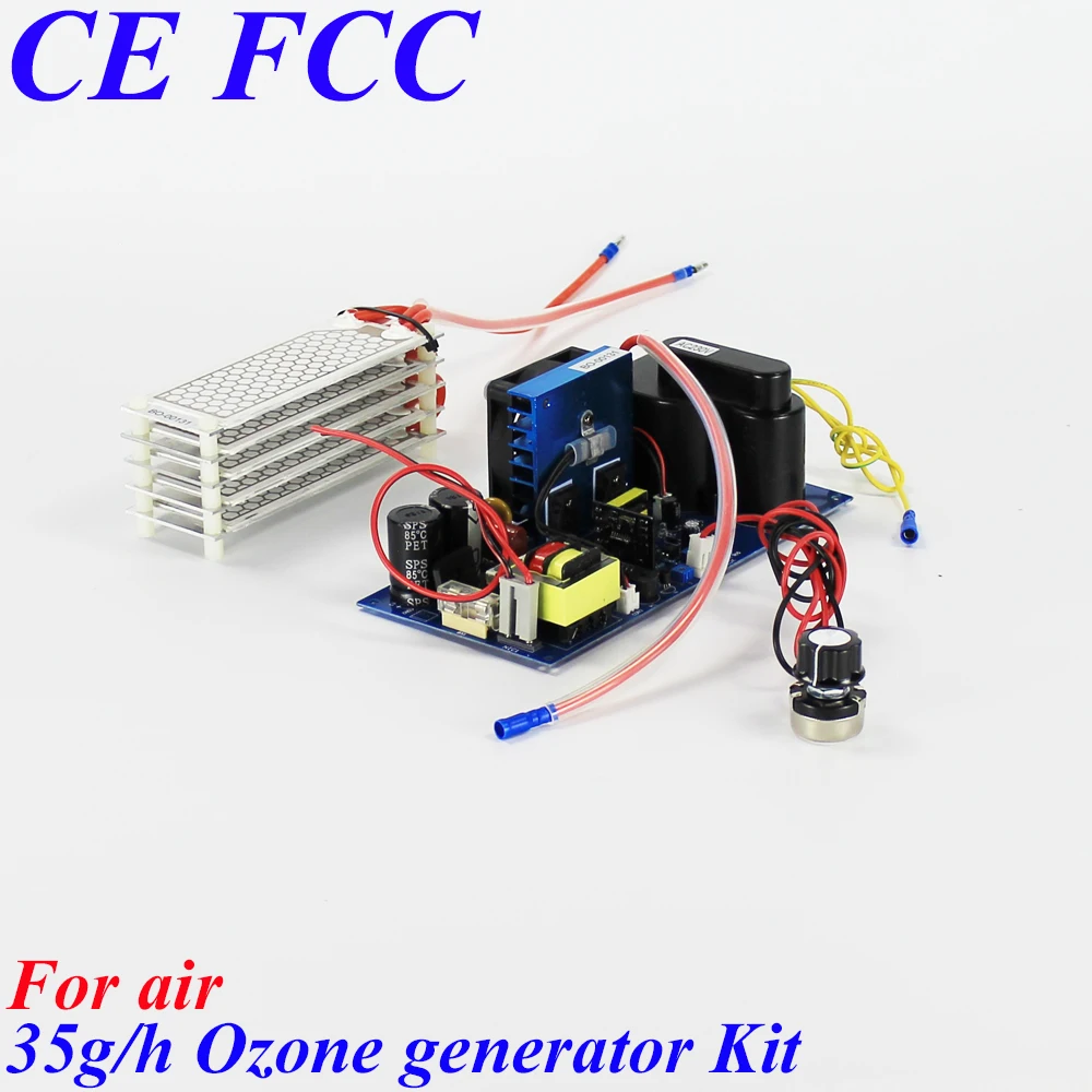 

Pinuslongaeva CE EMC LVD FCC Factory outlet 35g/h 35grams Ceramic plate type ozone generator Kit ozone air purifier