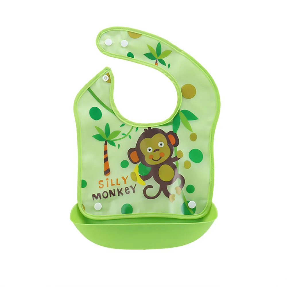 

MUQGEW Baby Bibs Detachable Kids Boys Girls Waterproof Feeding Apron Saliva Towel Bib Smock Baby Bibs Wholesale