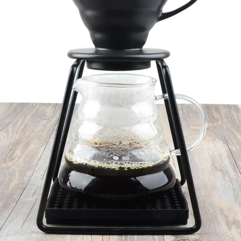 Coffee Dripper Stand Coffee Metal Filter Frame Holder Drip Cup Bracket Coffee Tea Filter Basket Kitchen Tools