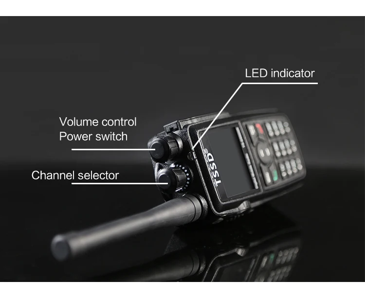 Горячая портативный передатчик DMR радио TSSD TS-D8600R цифровая рация радио