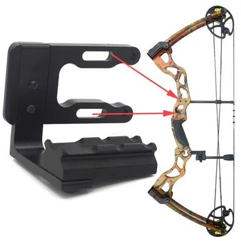 

Hunting Bracket Compound Bow Recurve Hunting Bow 20mm Scope Mount for Red NATO Accessory Rail Dot Laser Sight Scope