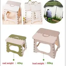 Складной стул высокого качества детский с толстым пластиковым складывающимся табуретом портативный складной Открытый 2 цвета 2 размера