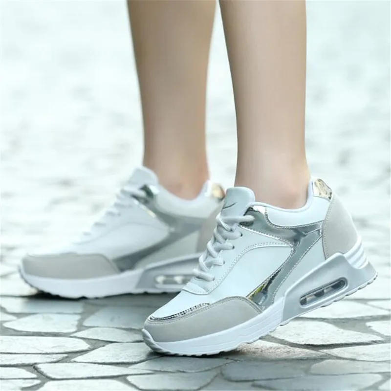 Женские кроссовки Повседневные Удобные дышащие на платформе Tenis Feminino Chaussure Femme