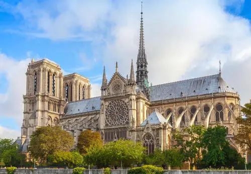 

Diamond Painting Full drill square landscape France Paris Notre Dame DIY Diamond Painting Cross Stitch Embroidery Home Decor