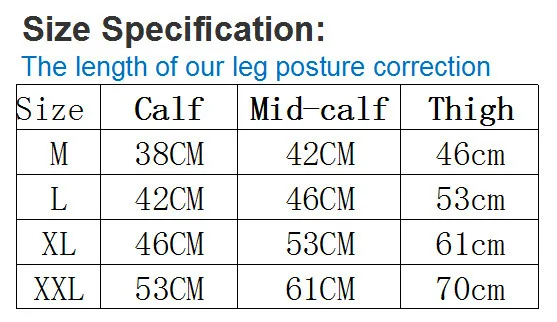 Корректор осанки для ног унисекс 3 шт./компл. O/X|beauty leg band|posture correctorleg posture |