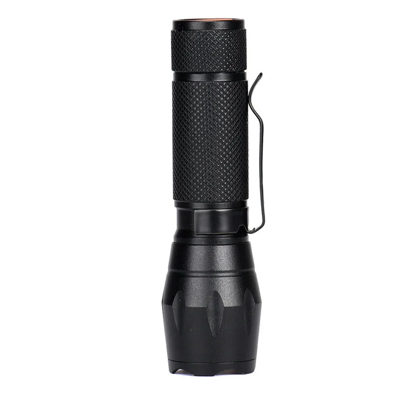 Flashlight Aluminum Alloy 5000LM Zoom Q5 bike light LED Flashlight 3 Mode Torch Super Bright 14500AA Light Lamp #2o17 (4)