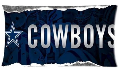 Dallas Cowboys Football Rugby Logo Rectangle Pillow &hellip;