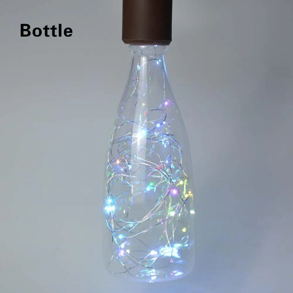 Bottle Креативный светильник Эдисона, винтажный декоративный светодиодный светильник с нитью накаливания, медная проволока, E27, 110 В, 220 В, Сменные лампы накаливания - Цвет: Bottle
