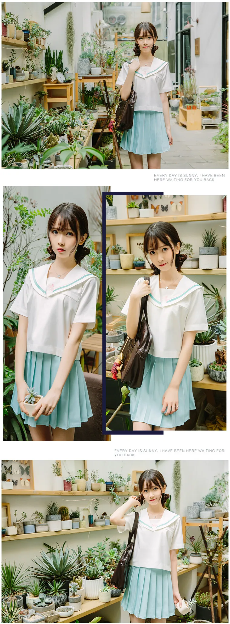 Школьная форма для девочек короткие рукава высокое японское школьная форма комплект юбка для девочек короткие рукава Корейская школьная
