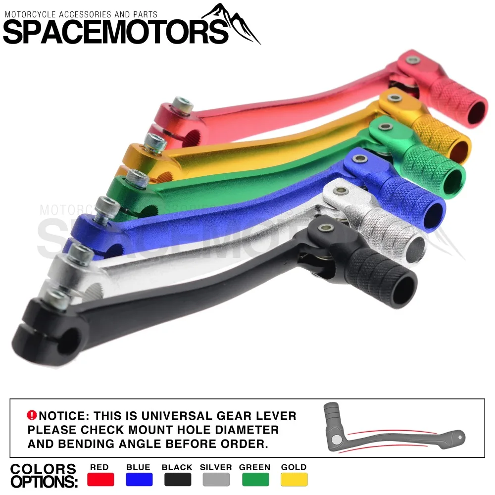 Алюминиевый Рычаг переключения передач Байк Яма Мотоцикл Внедорожный питбайк ЧПУ подходит Kayo Apollo Bosuer 110/125/140/150/160/250cc