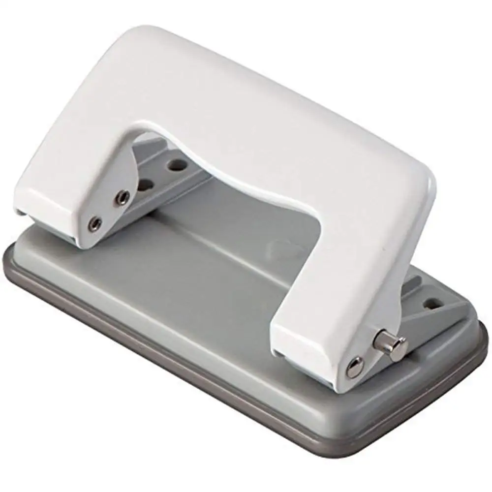 

Desktop Paper Hole Punch with Safety Lock, 2 Holes, 25 Sheets