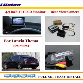 

Liislee For Lancia Thema 2011~2014 Auto Back UP Reverse Camera + 4.3" Color LCD Monitor = 2 in 1 Rearview Parking System