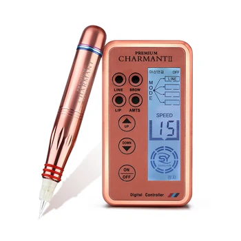 

Electric Digital Permanent Rotary Makeup Machine Eyebrow Lip MTS Tattoo Makeup Pen + Cartridge Needles Kits