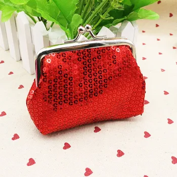

Mini Coin Purse Womens Small Sequin Wallet Card Holder Coin Purse Clutch Handbag Bag Keys Pouch Card Holder#5