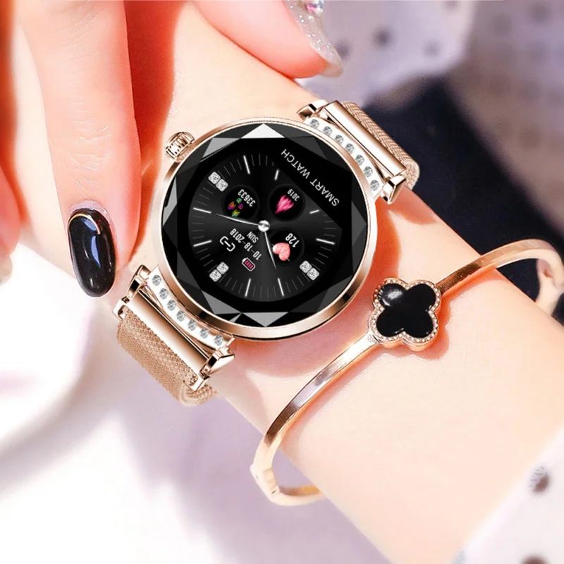 

Women's Smart Watch P67 Waterproof Female Heart Rate Blood Pressure Pedometer Sport Fitness Tracker Smartwatch Clock Ios Android