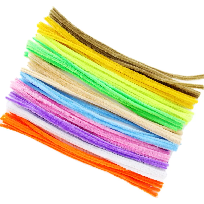 Chenille Stems Pipe Cleaners 50Pcs 30cm for Kids Diy chenille pipe cleaners chenille craft supplies craft supplies