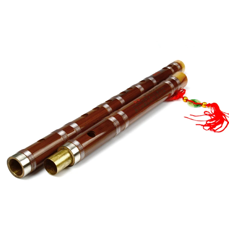 Flauta de Bambu Instrumentos de Madeira para Flautas de Cor Chinesa Profissional Natural - Image 2