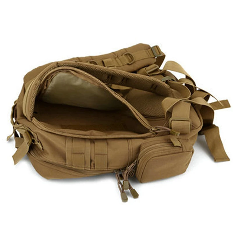 Защитный Нейлоновый Рюкзак Molle 20л на одно плечо тактический для наружного