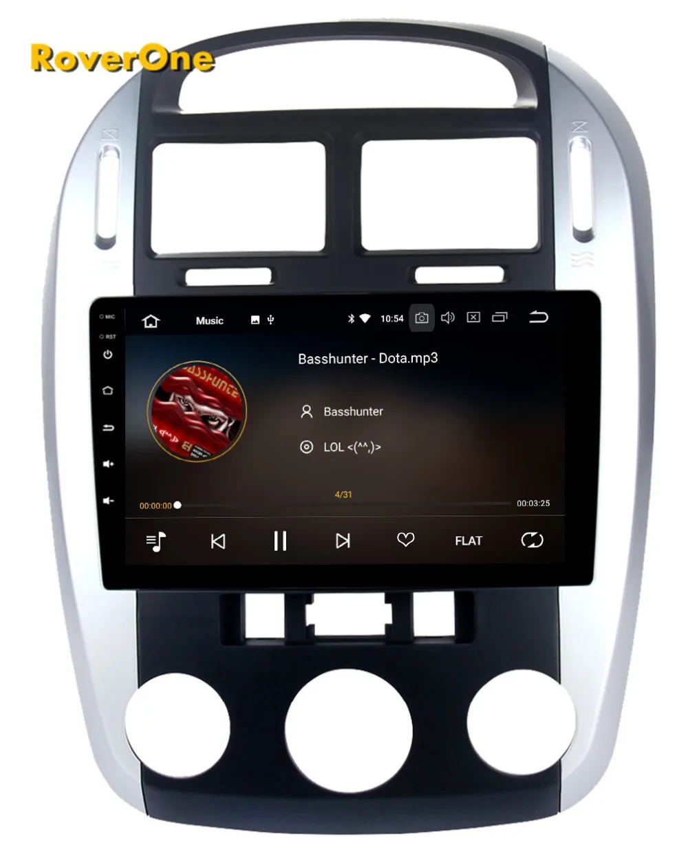 Perfect RoverOne Android 9.0 Car Multimedia System For Kia Cerato 2007 2008 Octa Core Radio GPS Navigation Media Player PhoneLink 15