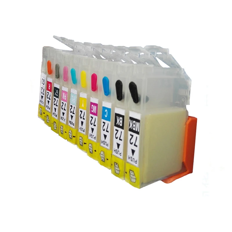 

vilaxh PGI-72 Refillable Ink Cartridge For Canon PGI72 PGI 72 PIXMA PRO-10 PRO10 Printer with one time chip