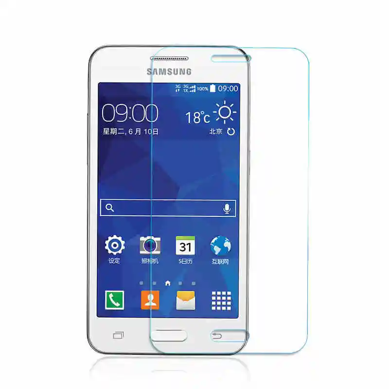 Высококачественное Закаленное стекло для samsung Galaxy Core 2 G355H G355 G3559 Защитная пленка для экрана