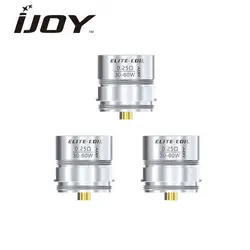 Оригинальный 3 шт. IJOY капитан ELITE катушки 0.25ohm замена головки для капитан Elite Tank распылителя электронной сигареты Vape испаритель голова