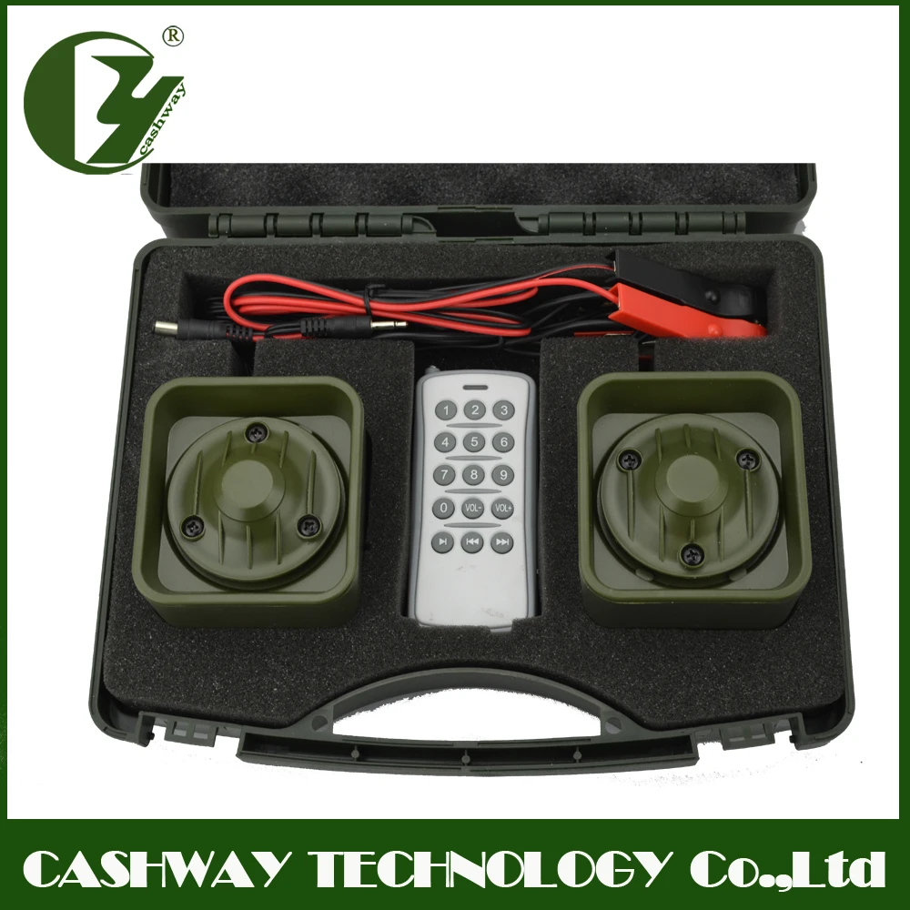 the selling DC 12V electric hunting caller, 50W bird hunting caller