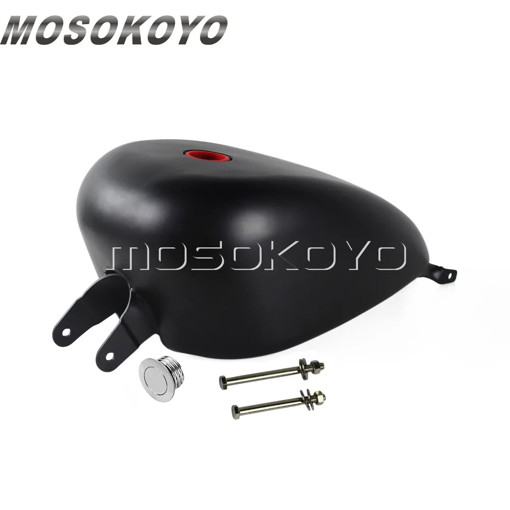 

Gas Tank 3.3 GAL EFI Oil Tank for Harley Sportster XL883 XL1200 883 1200 XL 2007-2017 Fuel Tank Black
