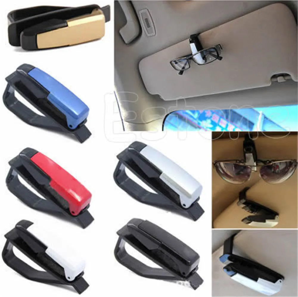 

Car Vehicle Accessory Sun Visor Sunglasses Eye Glasses Card Pen Holder Clip