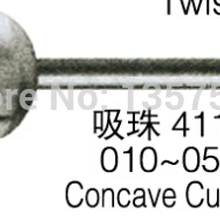 24 шт. вогнутой фрезы 411#010-023, RPM> 40000r/min, алмазные боры полировки гравировка, ювелирные изделия полировка вращающихся инструментов