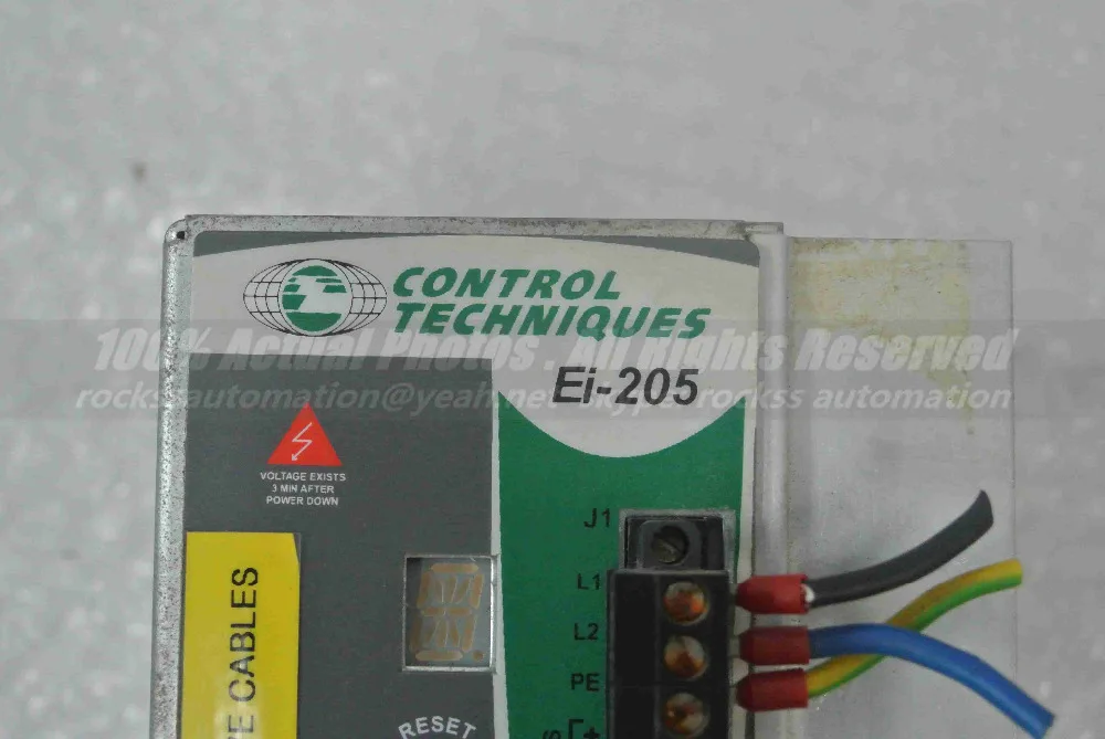 

CONTROL TECHNIQUES EI-205 EMERSON Ei-205-00-000 960475-05 REV A1 Used In Good Condition