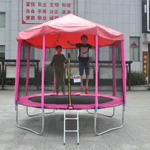 Зонт от солнца 10/12 футов для батута, материал из Оксфордской ткани, навес только без рамки Зонт от солнца 10/12 футов для батута, материал из Оксфордской ткани, навес только без рамки