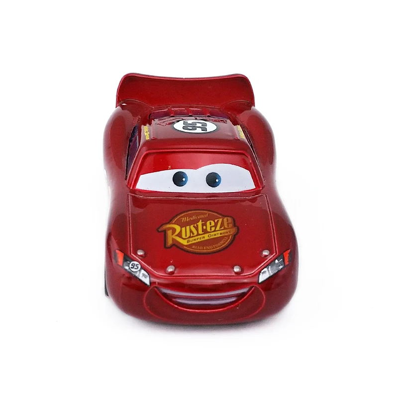 Disney Pixar Cars No.95 металлический литой автомобиль McQueen 1:55 свободный совершенно новый в