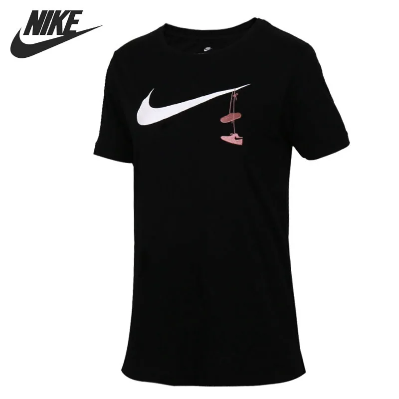 

Original New Arrival NIKE SWSH SHOES EMBRD Women's T-shirts short sleeve Sportswear