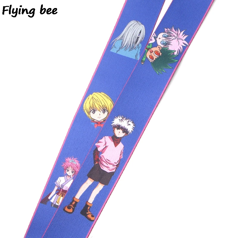 Flyingbee брелок шнурки значки ремешки мобильный телефон Веревка Брелок для ключей